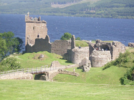 Urquhart Castle at Loch Ness