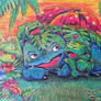 Venusaur with little Bulbasaurs