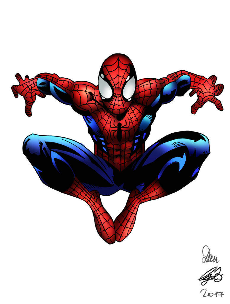 Spider-Man (Colors) by DocFlint on DeviantArt