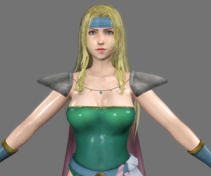 FFVI Celes Chere remake wip