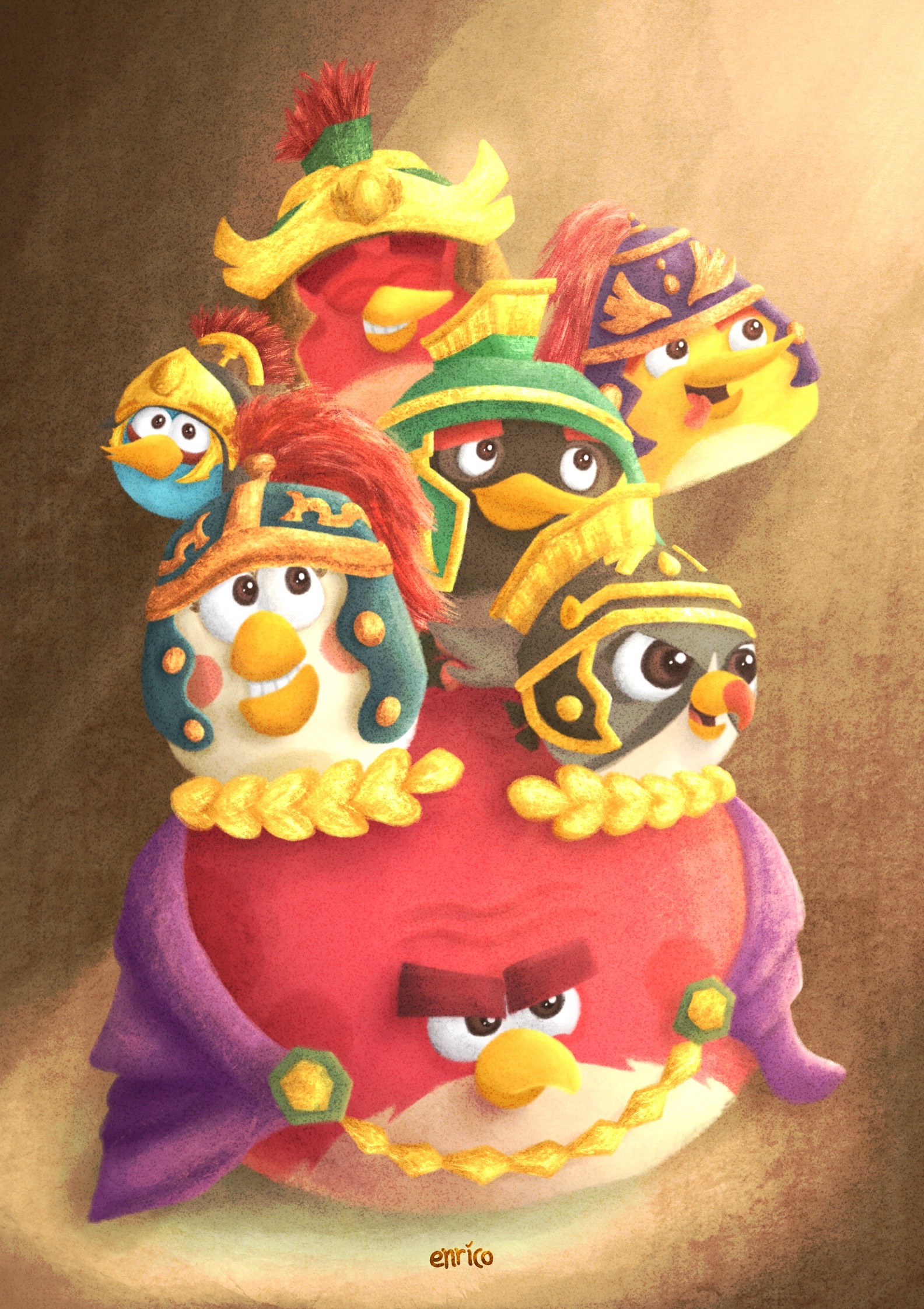 ArtStation - Angry Birds 2 Camping Hatset