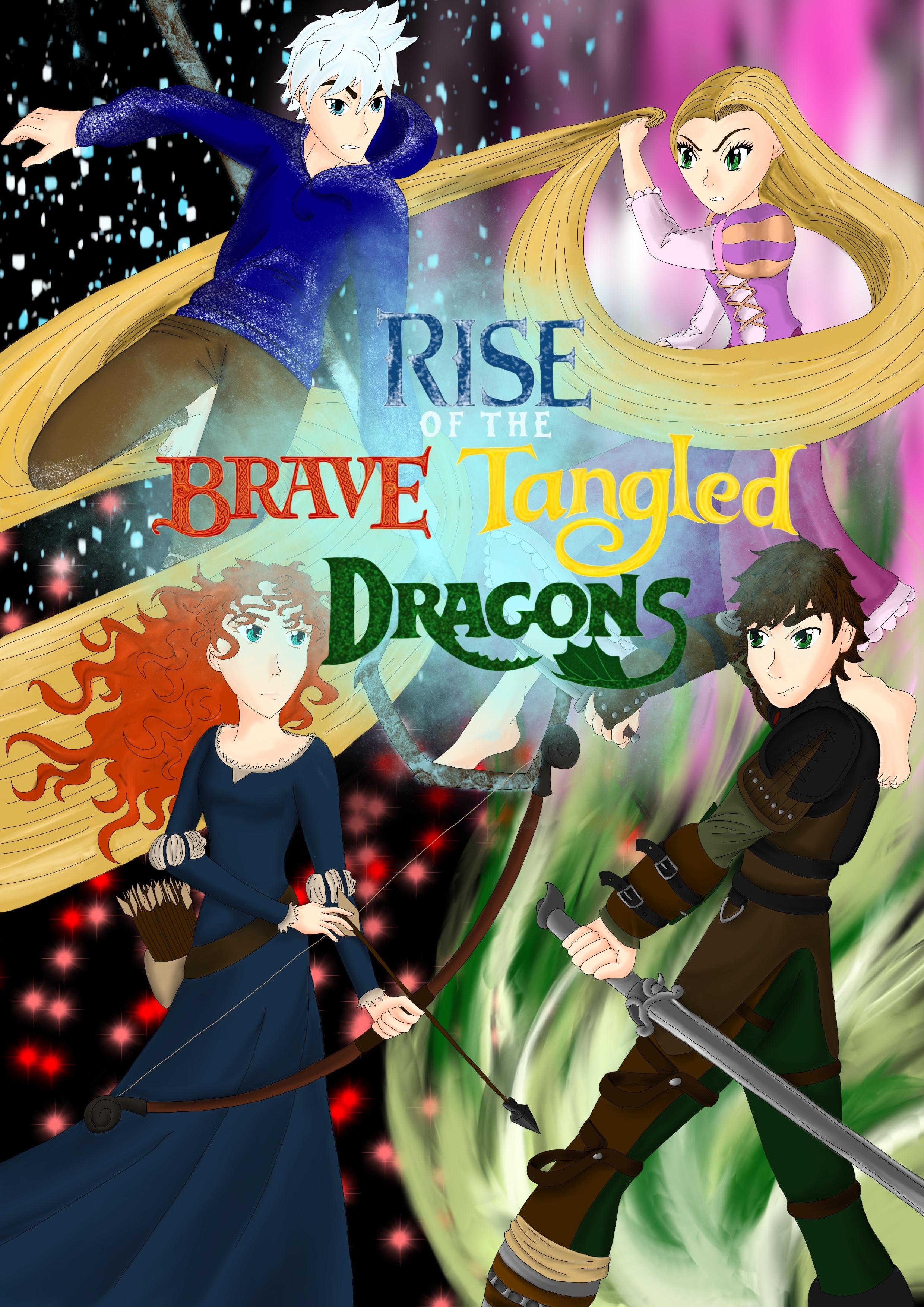 Rise of the Brave Tangled Dragons cover