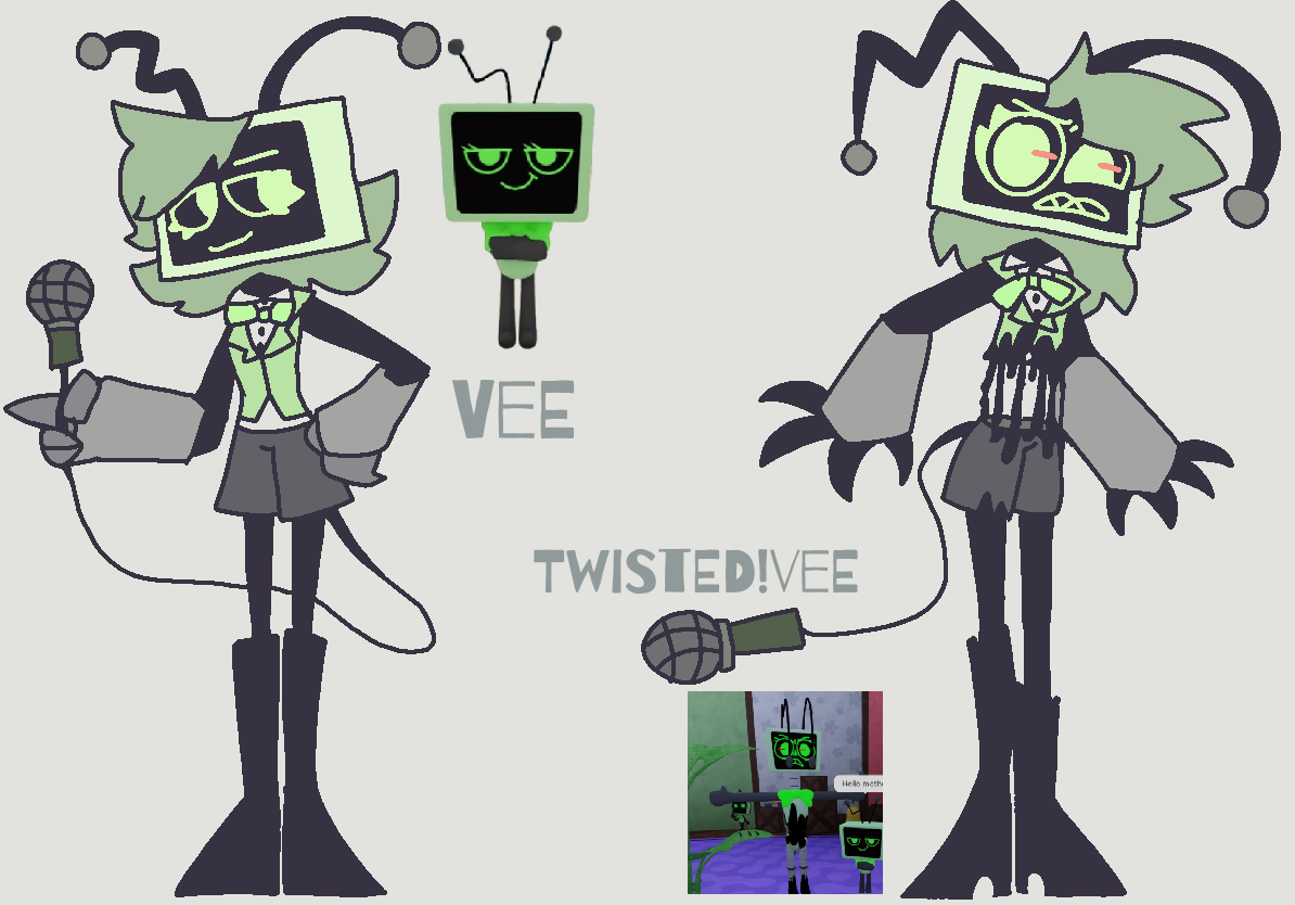 Vee Version Two Vee (Fpe x Dandys world pt.4) by Cupavio on DeviantArt