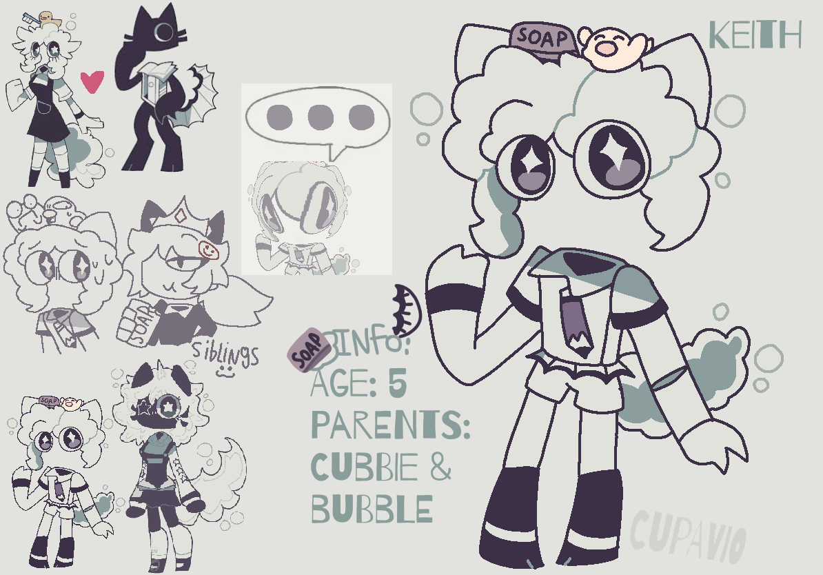 Cubbye Keith (Cubbie x Bubble Fanchild/updated) by Cupavio on DeviantArt