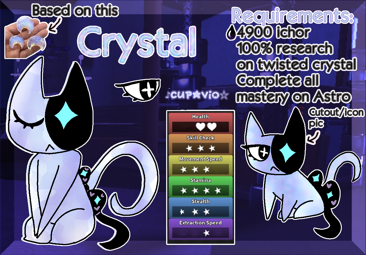 Crystal (Dandys world oc) by Cupavio on DeviantArt Crystal (Dandys world oc) by Cupavio on DeviantArt