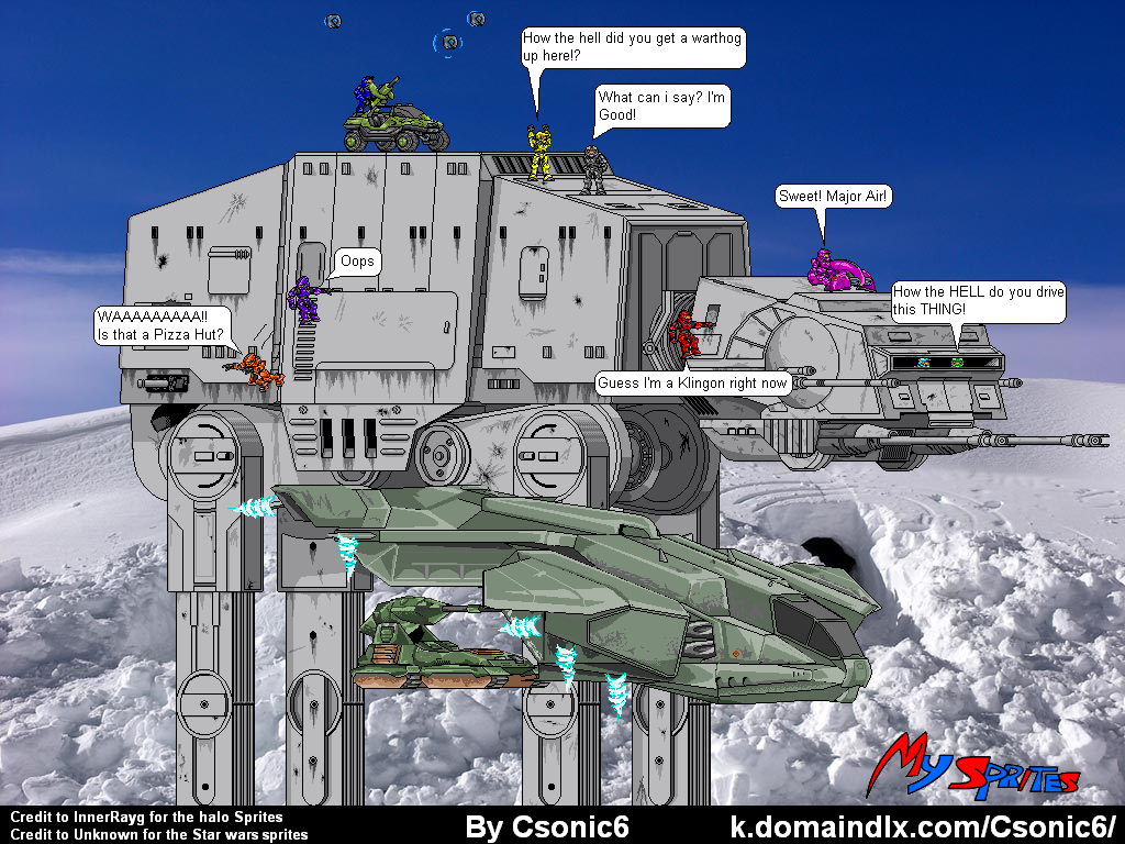 pics Halo Vs Star Wars Wallpaper halo and star wars mixed by csonic6