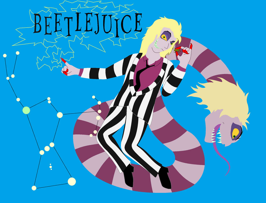 Beetlejuice Paint by FableworldNA on DeviantArt