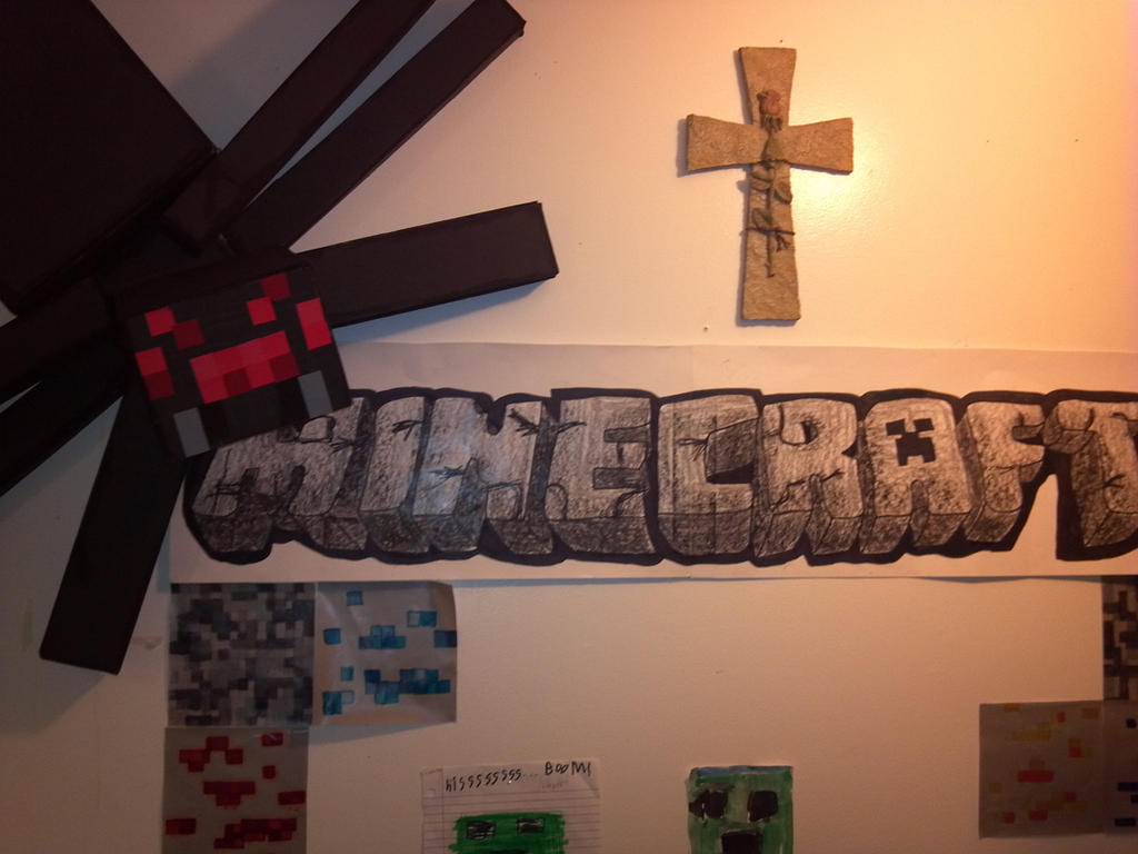 Minecraft Spider Writing Spidersign by hellokittynikki on DeviantArt