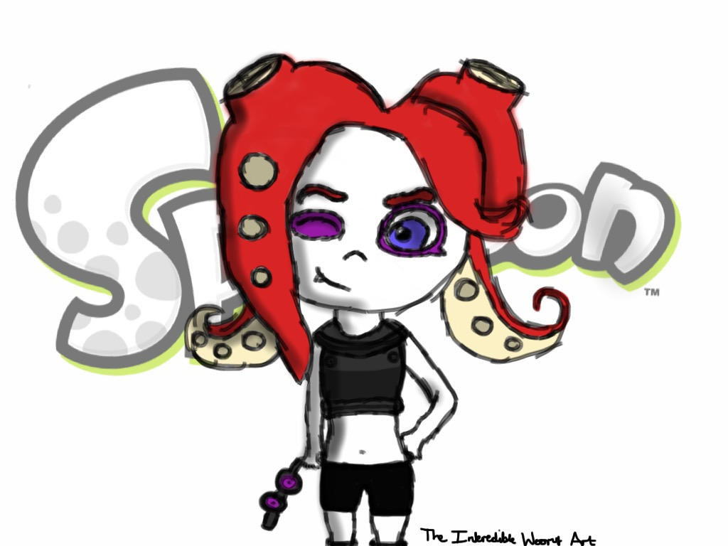 Old octoling art by BagelStuff on DeviantArt