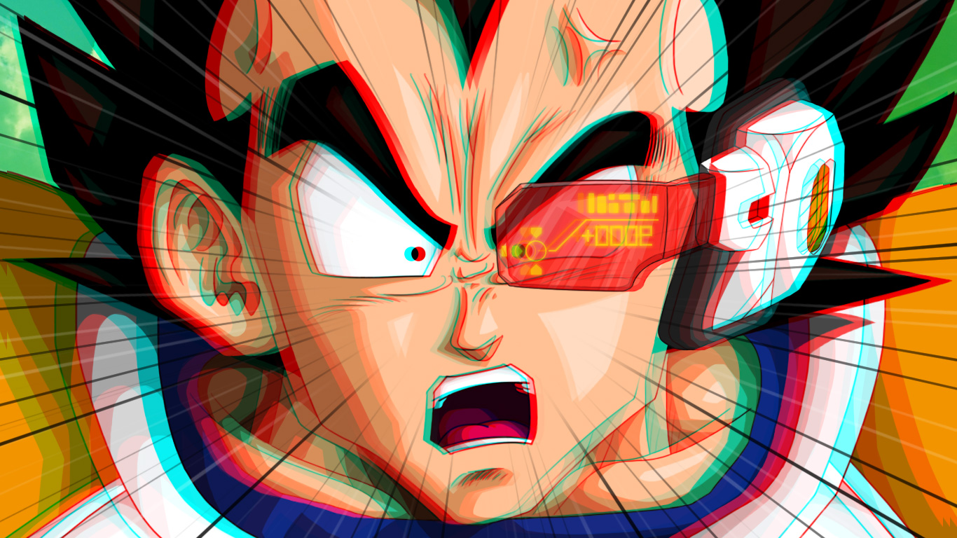 IT'S OVER 9000!!! (Anaglyph 3D Test/WIP!)
