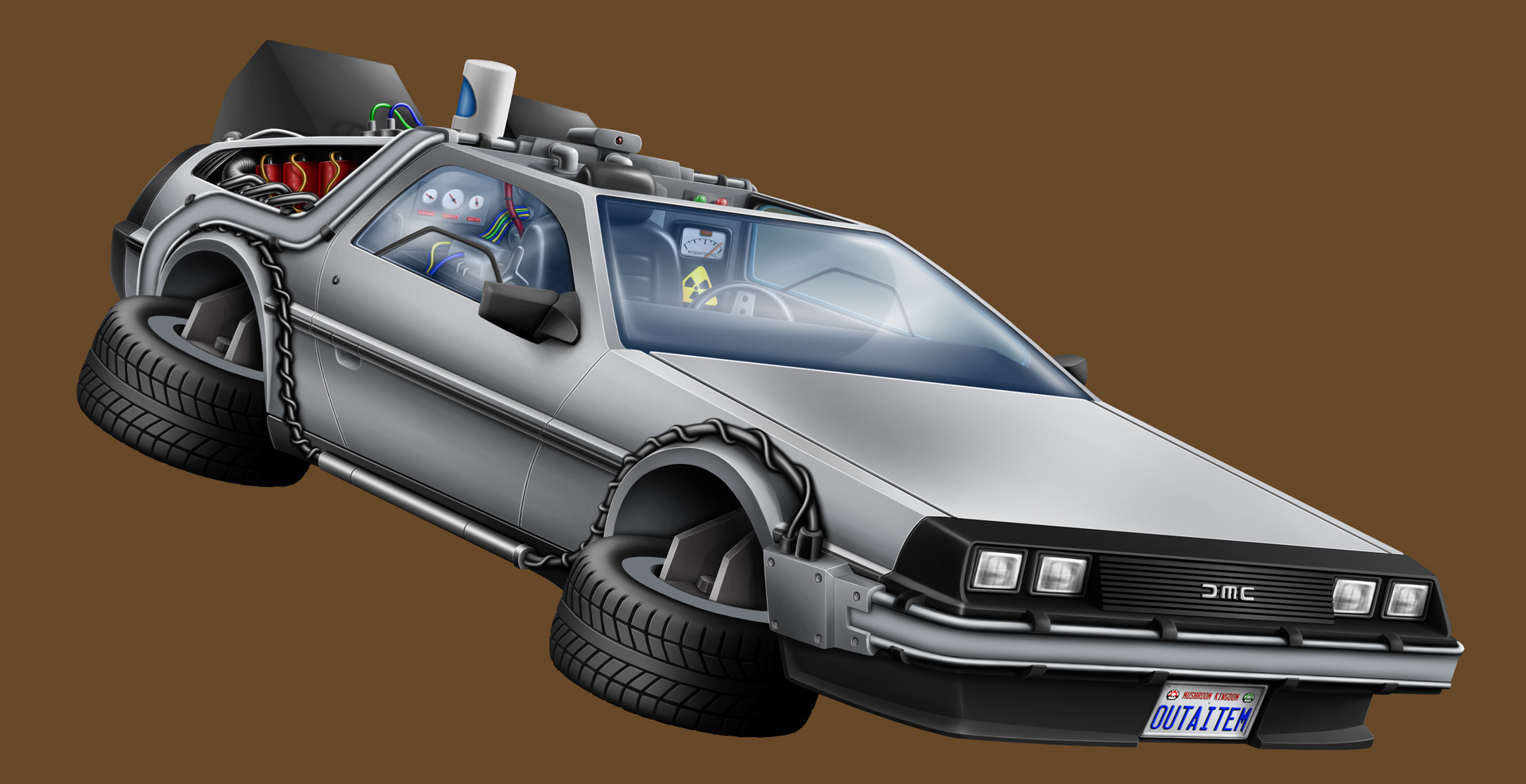 DeLorean for the big picture WIP 2