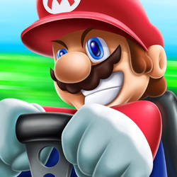 Little Mario Kart Profile Picture For Facebook :D