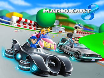 Mii Kart 8 - THE BIG PICTURE FINALLY FINISHED! 8-D