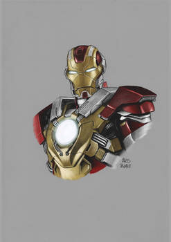 Bust Series: Iron man Mark 17 aka Heartbreaker