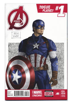 Captain America Age of UItron blank cover