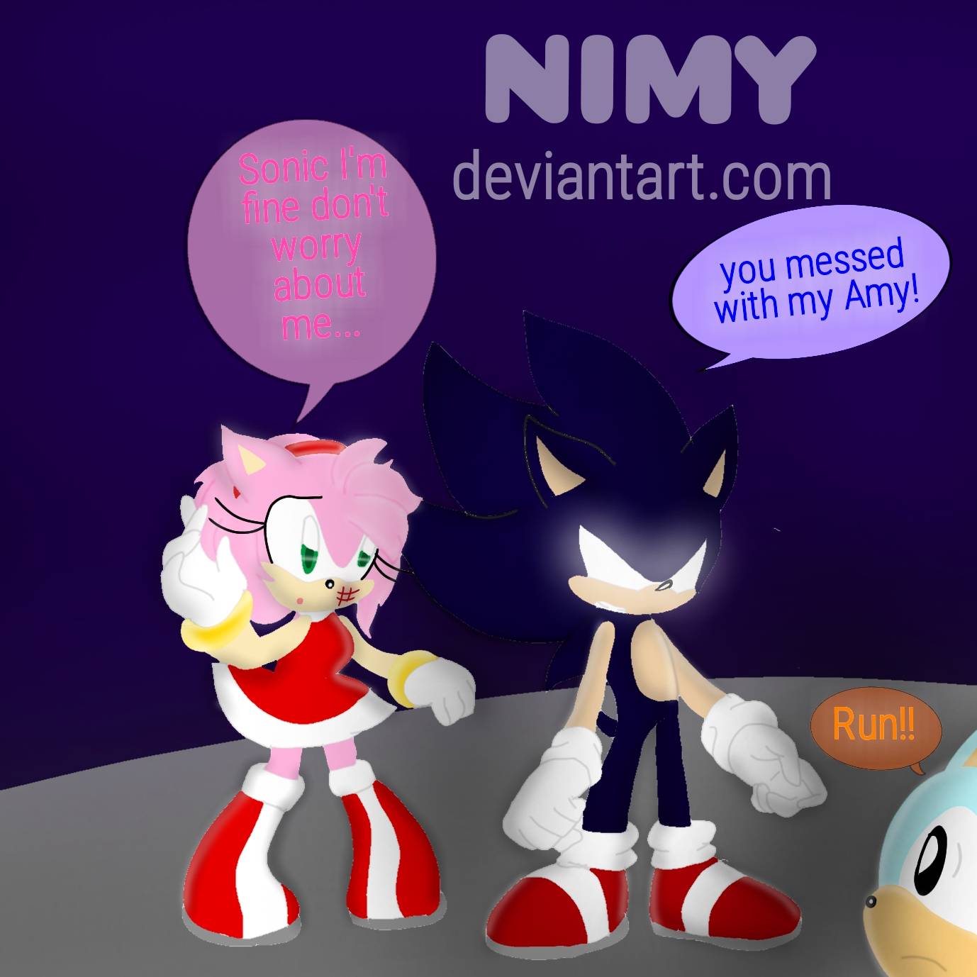 PhoenixSAlover — Sonic, Amy, Silver and Shadow Owned by SEGA