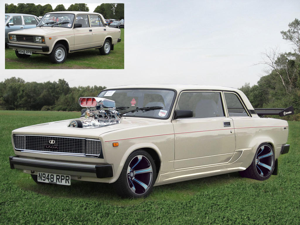 Lada 2107 aka Lada Riva October 1995 1452cc-1 by Steve235 on DeviantArt