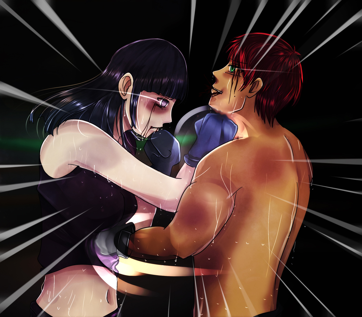 Hinata H. vs Daniel H. by azureXtwilight-rlls