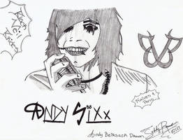 Andy Sixx Drawing