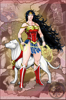 Wonder Woman and Krypto