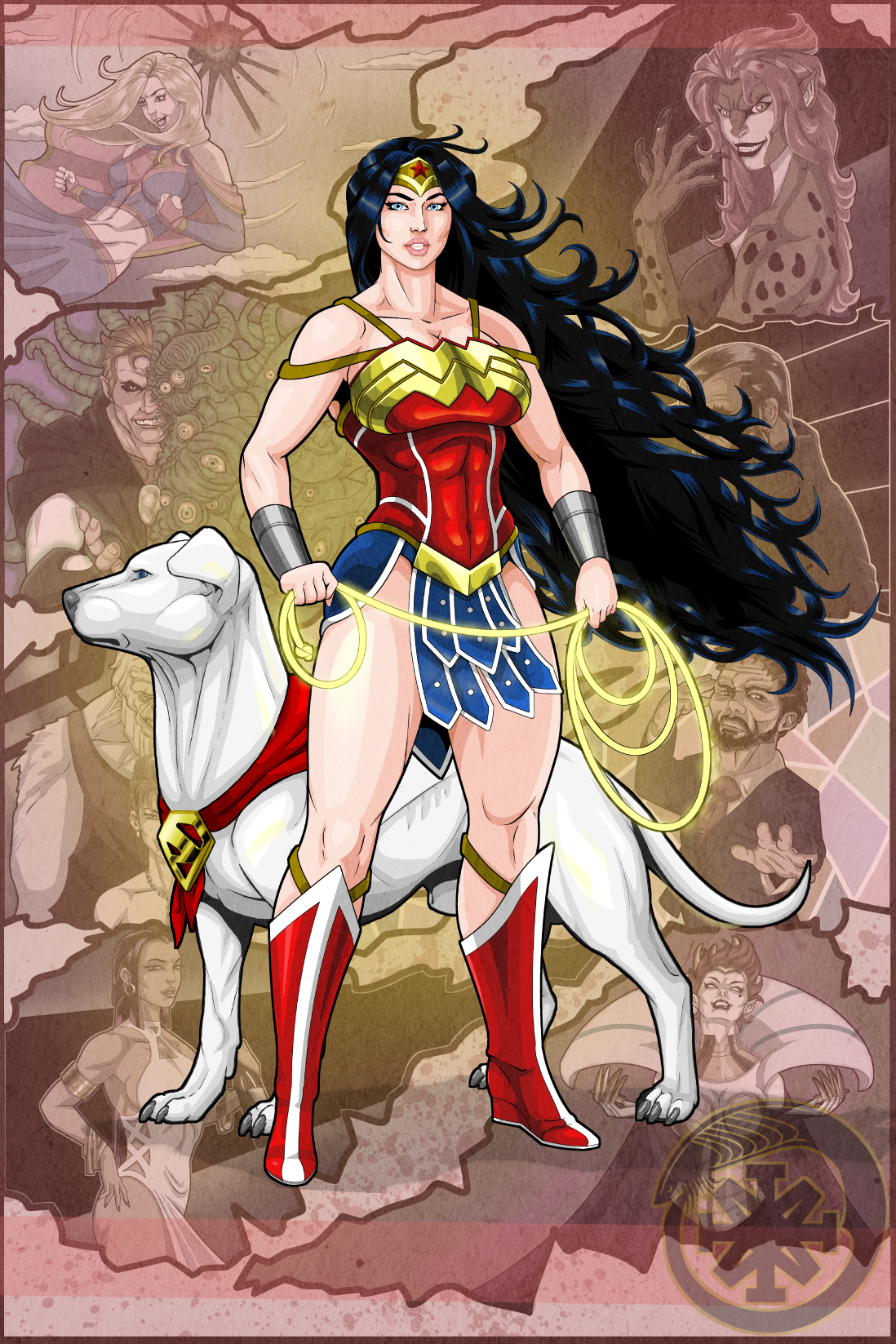 Wonder Woman 3 by tsbranch on deviantART  Wonder woman comic, Wonder woman  art, Wonder woman