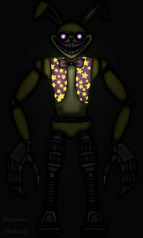 Glitchtrap (FNAF fanart) by EmNightSith on DeviantArt