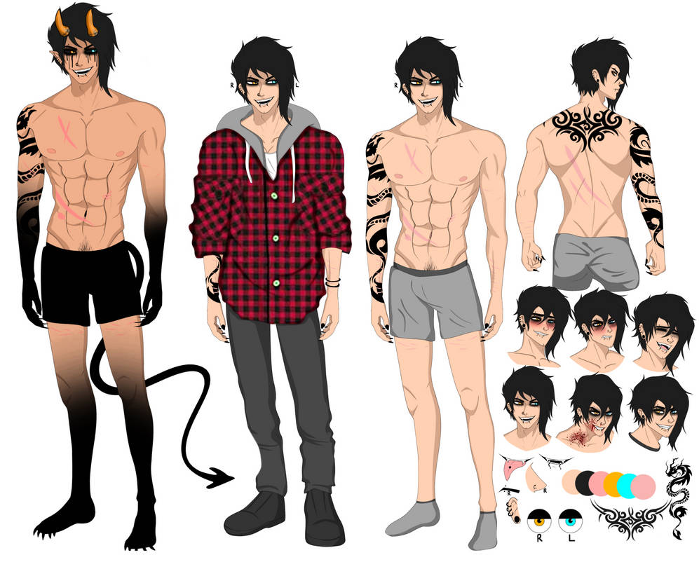 Nick Adams Character Sheet by Kodeiin on DeviantArt