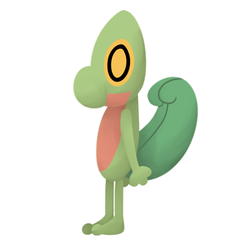 Gotta Draw 'Em All- #252- Treecko