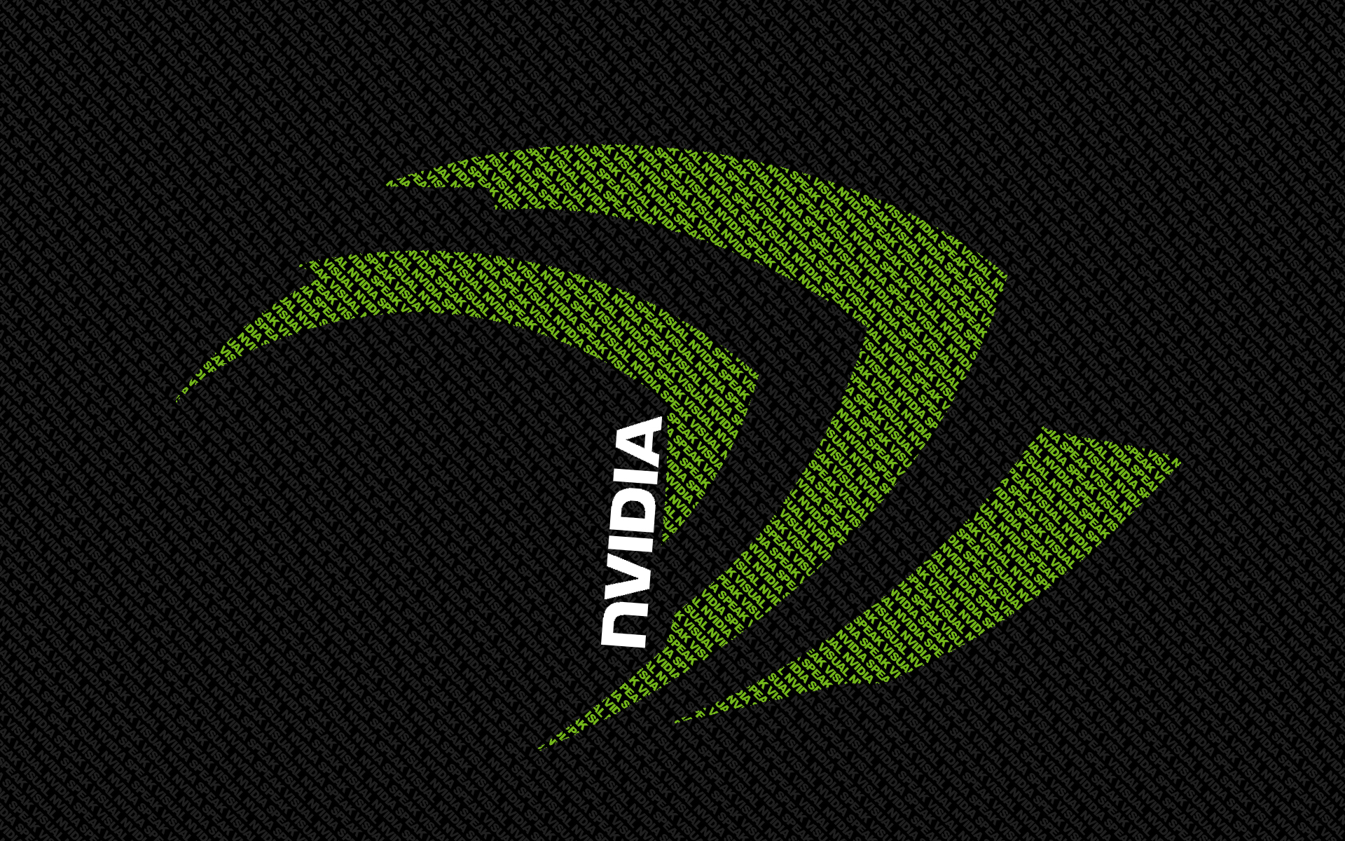 Nvidia Speak Visual Wallpaper