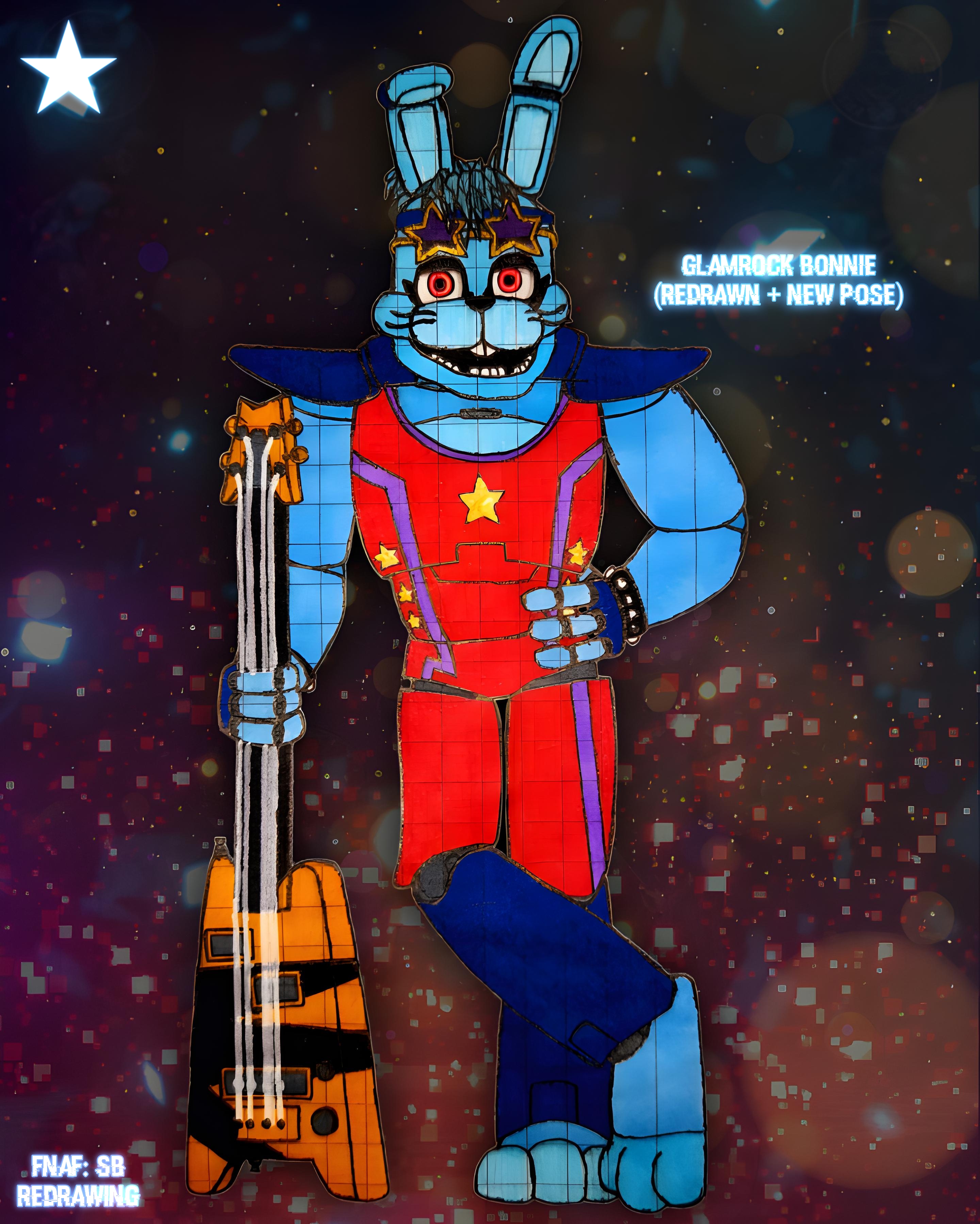 Glamrock Bonnie by FuntimeFreddoFazbear on DeviantArt