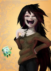 Marceline the vampire queen!