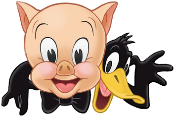 Porky Pig And Daffy Duck Head by BlazeJohnson28 on DeviantArt