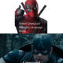 Captain America Language Meme ft. Deadpool