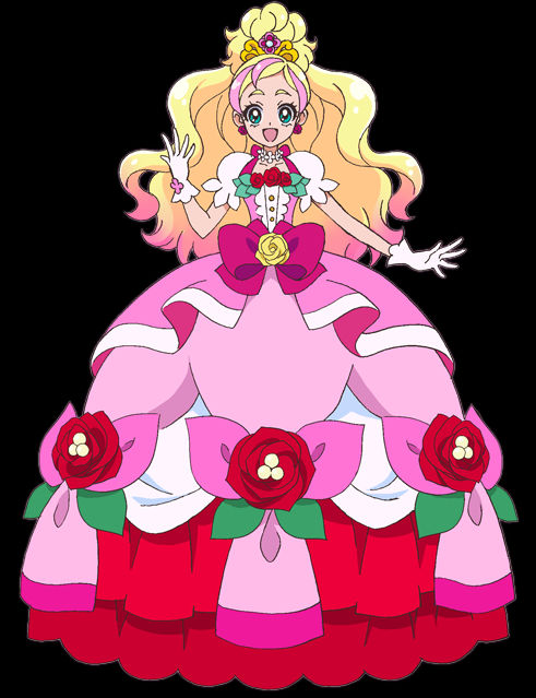Cure Flora Rose Elegant (SDBH X DBS) by SailorMoon2023 on DeviantArt