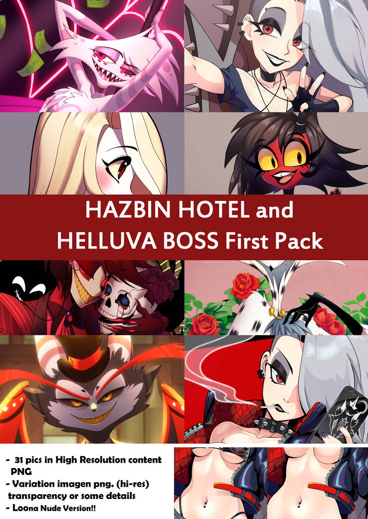 Hazbin Hotel and Helluva Boss pack