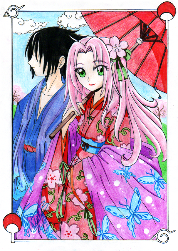 Sasuke y Sakura Uchiha