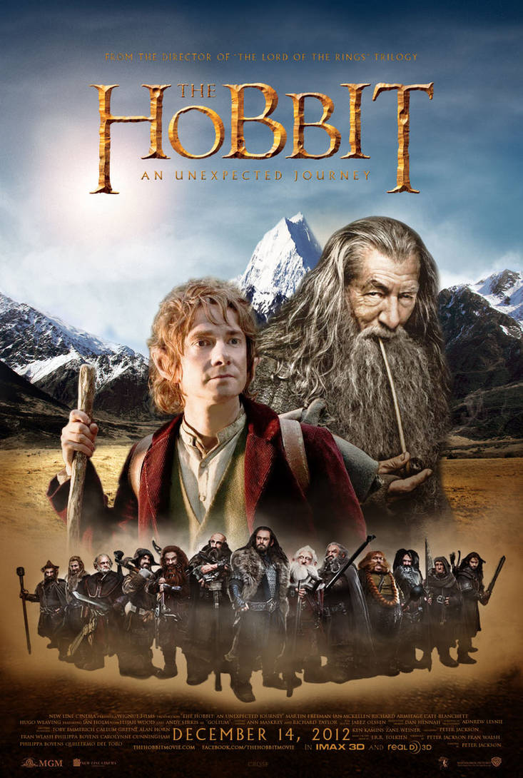 The Hobbit fan poster by crqsf on DeviantArt