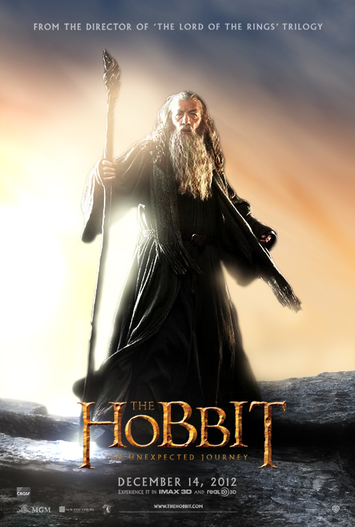 The Hobbit fan Gandalf poster