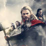 Thor The Dark World theatrical fan poster