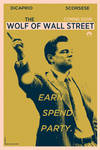 Wolf of Wall Street fan poster