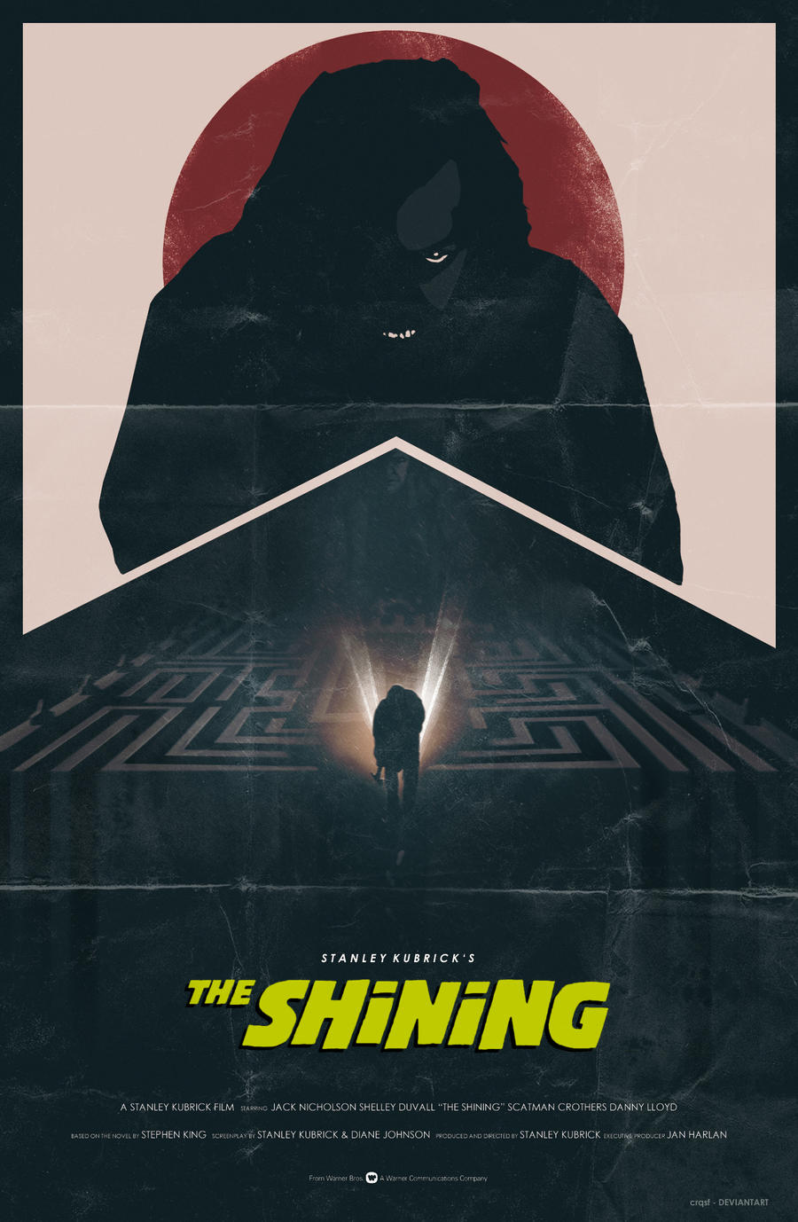 The Shining (1980) fan poster