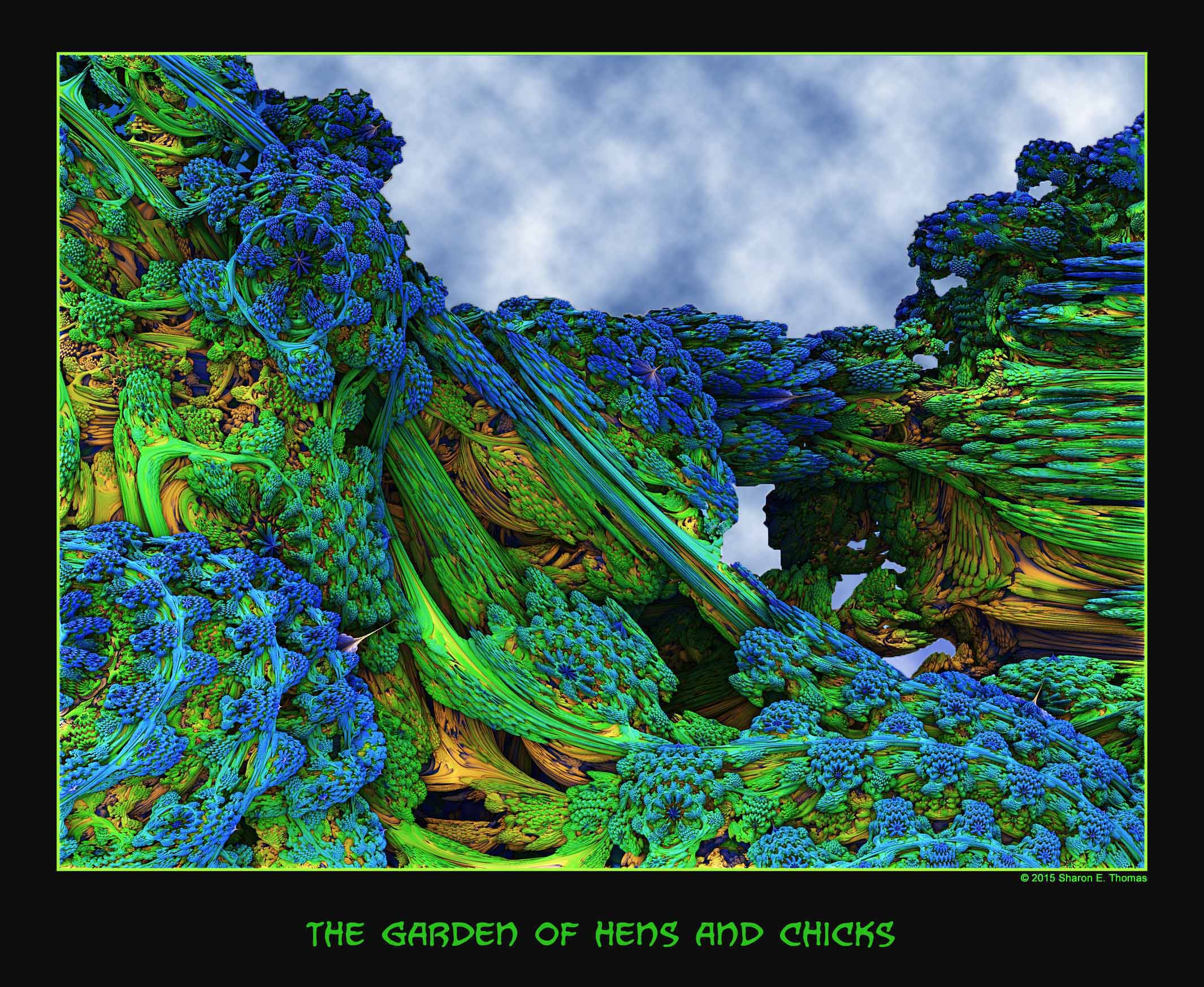 The Garden Of Hens And Chicks