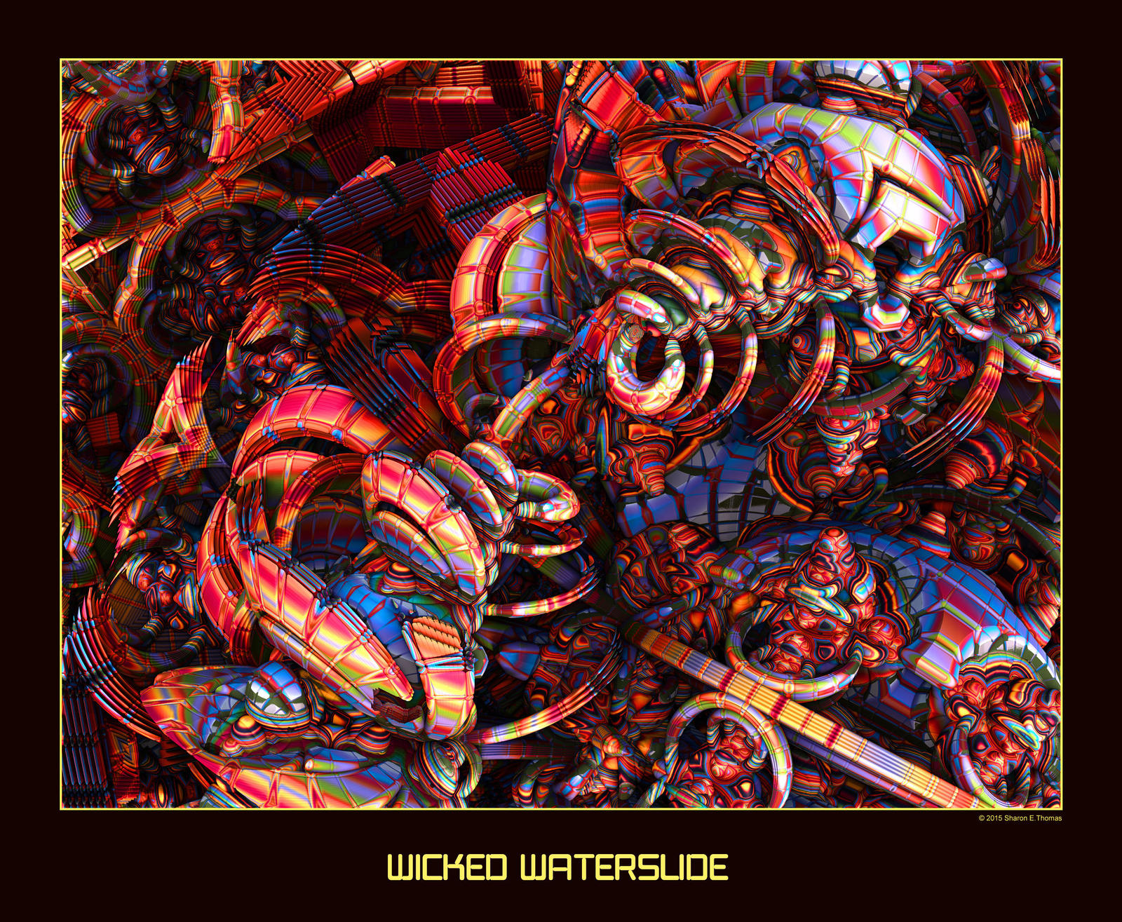 Wicked Waterslide by Darkestnightmare