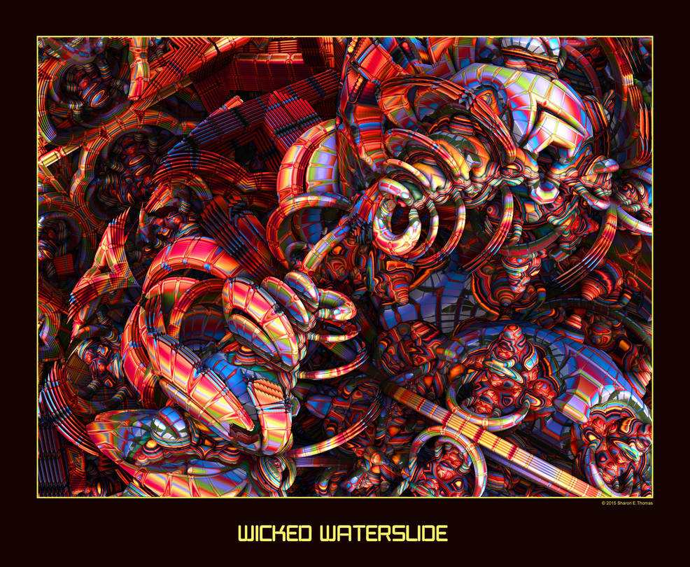 Wicked Waterslide by Darkestnightmare