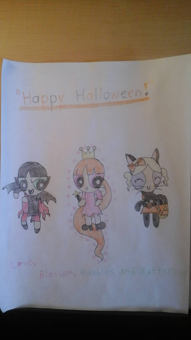 A Powerpuff Halloween by PinkieThePowerpuff on DeviantArt