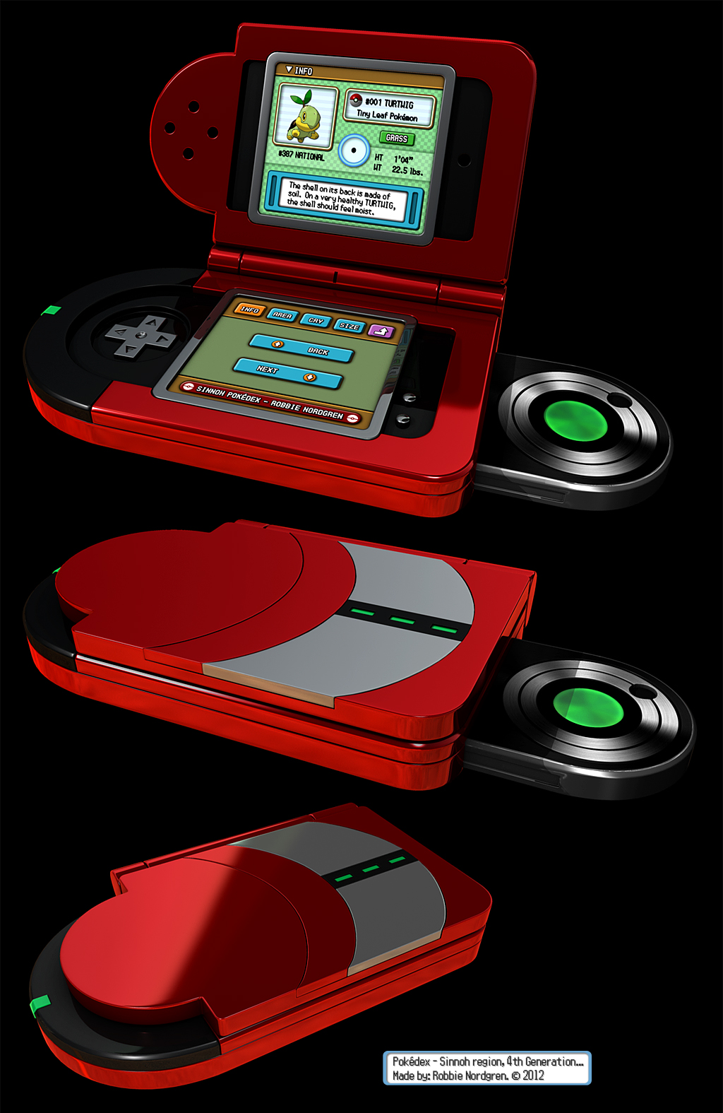 Pokedex 3D - Hoenn, 3rd Generation by robbienordgren on DeviantArt