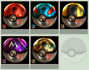 Pokeballs 3D - 1st Generation