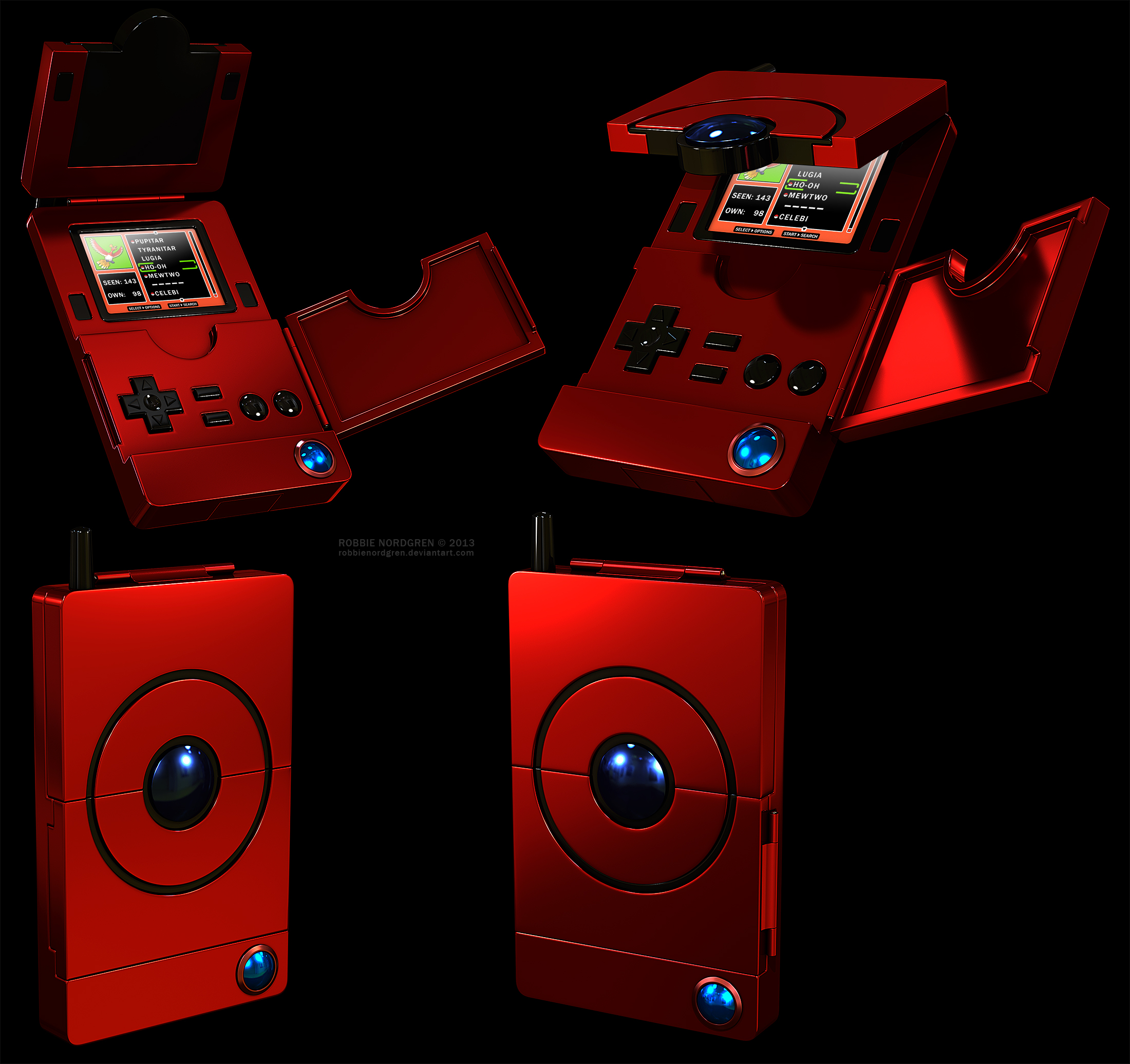 Pokedex 3D - Johto, 2nd Generation