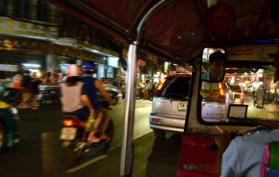 Tuk-tuking in Bangkok