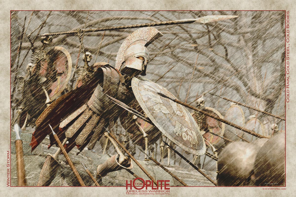 Cold Winter Storm by LaHorde